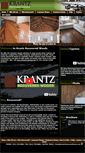 Mobile Screenshot of krantzrecoveredwoods.com
